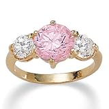 Pink Ice DiamonUltra&trade; Cubic Zirconia Ring