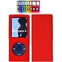 Courage*Wisdom Neckstrap + New Ipod Nano 4 Silicone Skin Case Cover (open Click Wheel) with Screen Protector for the New Apple iPod Nano Nano-Chromatic 4th Generation 8gb 16gb (Ipod Nano mp3 player not included)