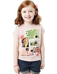 Pure Cotton Assorted Photographic Print T-Shirt
