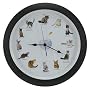 8 Inch Meowing Cat Clock