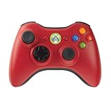 Xbox 360 Limited Edition Red Wireless Controller and Play & Charge Kit
