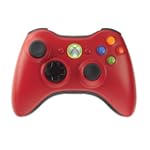 Xbox 360 Limited Edition Red Wireless Controller and Play & Charge Kit