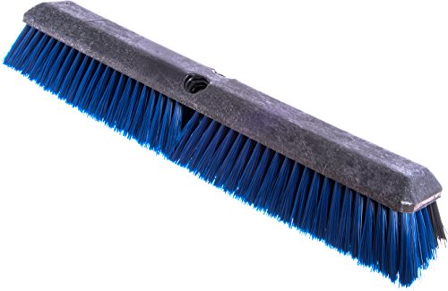 SPARTAFlo-Pac Plastic Broom Head, Omni Sweep for Cleaning, 24 Inches, Black