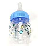BABY KING Preemie 2 OZ. Printed Nurser Bottle - blue, one size