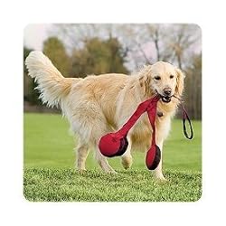 Doggles DOTYTPLG-13 Tri Pull Red Large