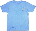 Star Trek Science Uniform Image Light Blue T-shirt Tee