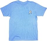 Star Trek Science Uniform Image Light Blue T-shirt Tee