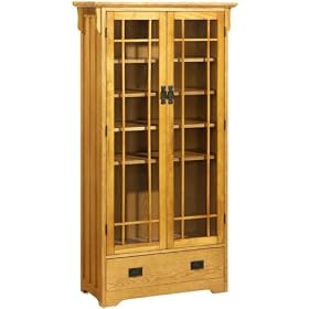 Craftsman Five shelf Bookcase, 5-SHELF, LIGHT OAK by Home Decorators Collection