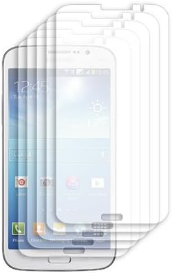 5 packs Custom-Fit Transparent Crystal Clear Screen Guard Protector Shield Film Kit For Samsung Galaxy Mega 5.8 I9152