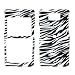 Samsung I617 Blackjack 2 Snap on Hard Crystal Case Exotic Series Safari Zebra