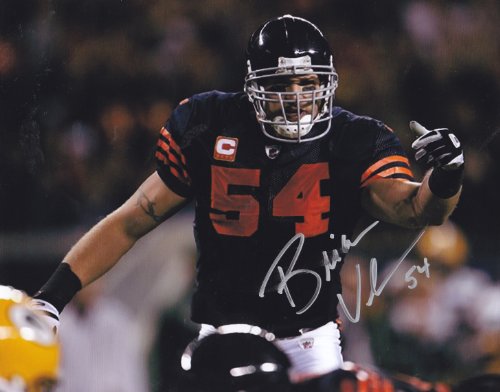 Brian Urlacher signed autographed 8 x 10 photo Chicago Bears