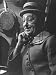 Comedian Ed Wynn in Costume Backstage for Broadway Comedy, Hooray for What! Premium P...