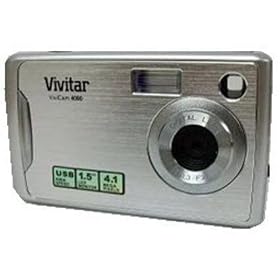 Vivitar ViviCam 4090 - 4.1 Megapixels 4x Digital Zoom - Color : Silver