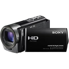 Sony HDR-CX130E Full HD Camcorder (7,6 cm (3 Zoll) Display, bildstabilisiert, Exmor R Sensor) schwarz
