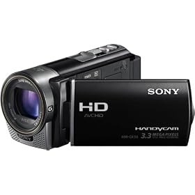 Sony - HDRCX130EB - Cam�scope � carte m�moire - Full HD - 3 Mpix - Zoom Optique 30x - Noir