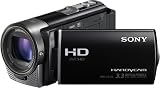 Sony HDR-CX130E Full HD Camcorder (7,6 cm (3 Zoll) Display, bildstabilisiert, Exmor R Sensor) schwarz