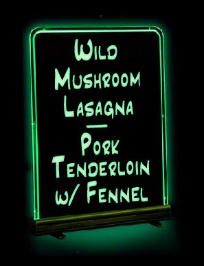 GloWrite Illuminated Sign 12 x 18