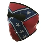 Full face Mask-Rebel Flag W11S23D