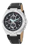 CITIZEN Watch:Men's Eco-Drive Chronograph Black Textured Dial Stainless Steel