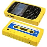Cbus Wireless brand Yellow/Blue Silicone Cassette Tape Case / Skin / Cover  ....