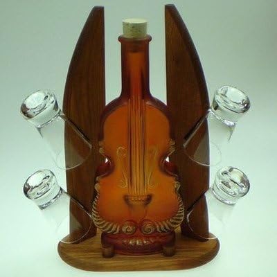 Carafe 5 Piece Contrabass and Shot Glass Set