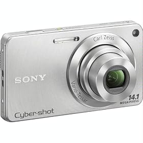 Sony DSC-W350 14.1MP Digital Camera Silver
