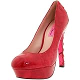 Betsey Johnson Womens Dita Platform Pump