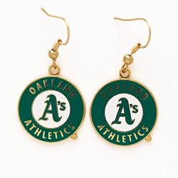 Oakland Athletics Dangle Earrings
