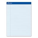 Ampad 20-670 Evidence Blue Legal Ruled Pads, 8-1/2 x 11-3/4, 50 Sheets/pad, Dozen