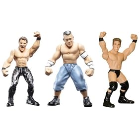 WWE Wrestling Micro Aggression Series 10 Figure 3-Pack Chris Jericho, John Cena and JBL