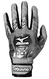 2008 Mizuno Techfire G2 Batting Glove - Grey