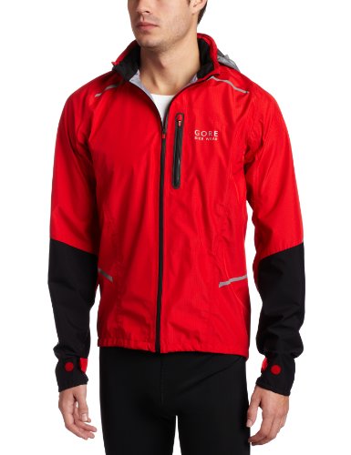 Gore Bike Wear Men's Fusion GT As Jacket, Red/Black, X-Large
