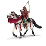 Fleur De Lis Coat of Arms Archer on Horseback