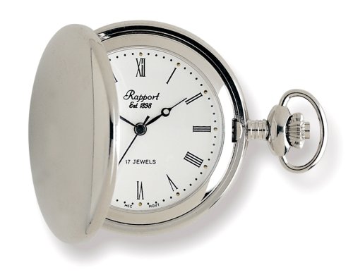 Rapport PW55 Mechanical 17 Jewel Hunter Pocket Watch