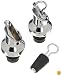 Prodyne WP-2 Wine Pourer and Stopper, Set of 2