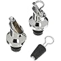 Prodyne WP-2 Wine Pourer and Stopper, Set of 2