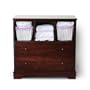Chelsea 2-Drawer Changer in Mocha