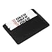 DEEZOMO Handmade Genuine Leather Unisex Slim Super Thin Card Holder With ID Card Window