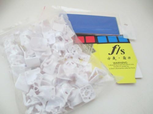 FangShi f/s Shuang Ren 3x3 White DIY Speedcubing Puzzle 3x3x3