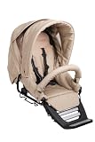 Teutonia T-Stroller Seat, Umber Beige