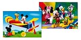 Educa 13498 Pack of 2 12-Piece Jigsaw Puzzle Mickey Mouse Club House