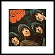 The Beatles Rubber Soul Album Cover Classic Rock Music Framed Poster Print
