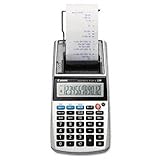 Canon P1-Dhv2 Desktop Calculator 12-Digit Lcd One-Color Printing Purple Tim ....