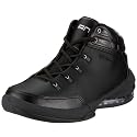 AND1 L2G Mid 1000901006, Unisex - Erwachsene Sportschuhe - Basketball, schwarz/silber, (black/black/silver)