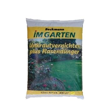 12 Kg Rasendunger Mit Unkrautvernichter Fur 400m Premium Beckmann Im Garten Frei Haus De Shop