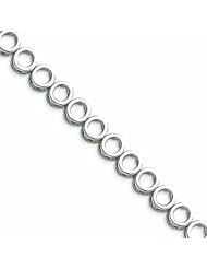 Genuine 14K White Gold White Gold Holds Up To 21 3.25mm Stones Add-A-Diamond Tennis Bracelet M 17 Grams Of Gold 100% Satisfaction Guaranteed.