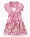 Beautees Girls Embroidered Babydoll Top