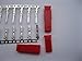 30 Set JST 2 Pin Female & Male Red Color Housing & Pin Connector