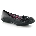 Hush Puppies Rihanna Black Leather Womens Shoes