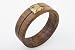 Wooden Bangle with Rutilated Quartz in White Gold From the Amazonas Collection By Mauricio Serrano Jewelry